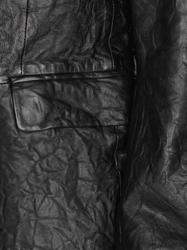 The Best Shops ZADIG&VOLTAIRE: レザージャケット - レザージャケット - 黒