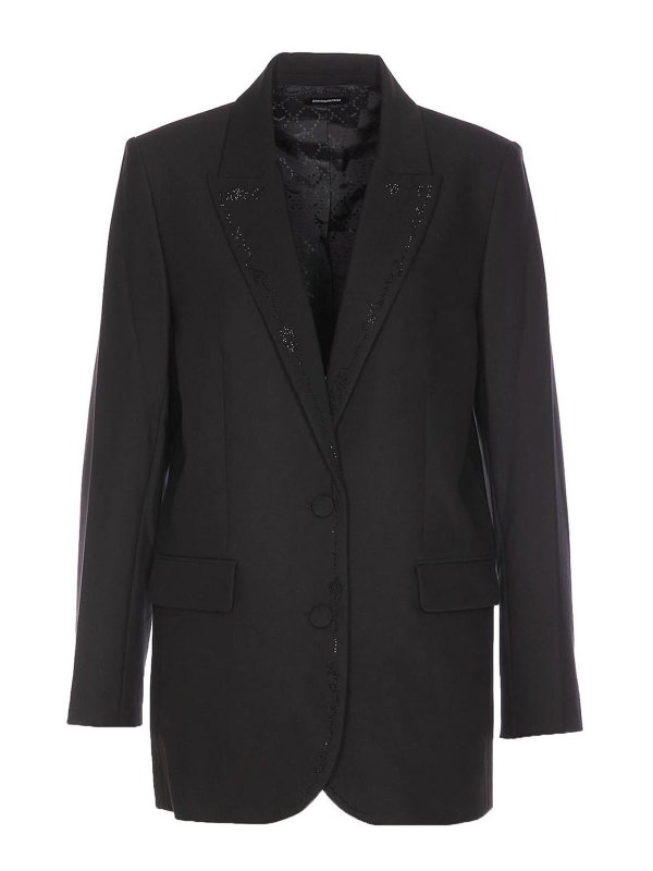 ZADIG&VOLTAIRE: カジュアルジャケット - カジュアルジャケット - 黒