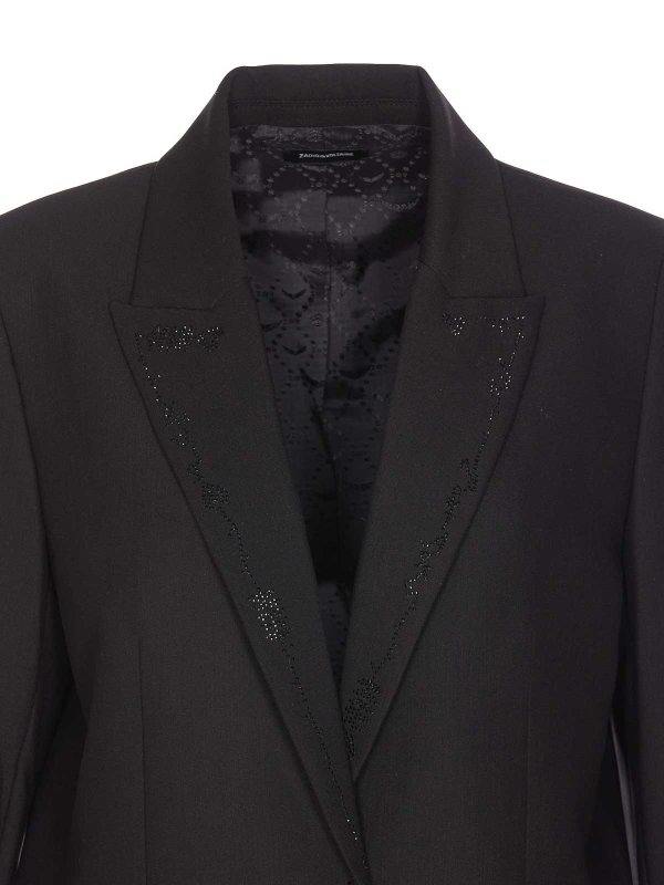 カジュアルジャケット - 黒 shop online: ZADIG&VOLTAIRE