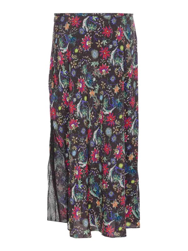 ZADIG&VOLTAIRE: ニーレングススカート＆ミディ丈 online - 膝丈/ミディスカート - マルチカラー