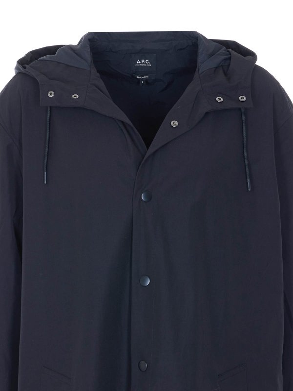 Parka - Noir shop online: A.P.C.