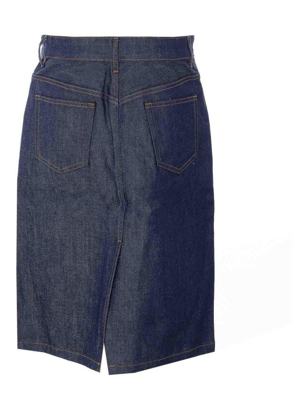 A.P.C.: Jupes midi et au genou online - Jupe Midi - Bleu