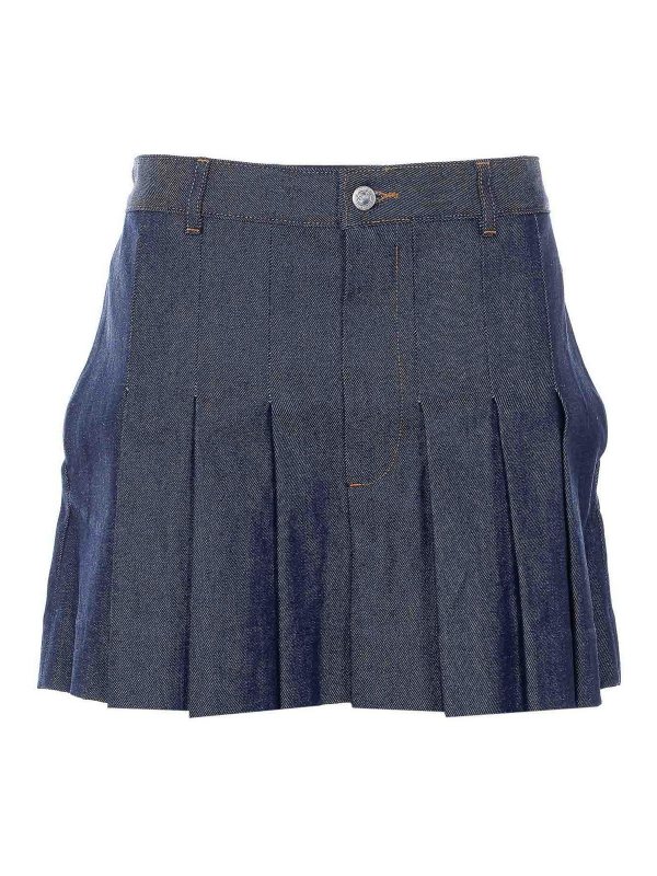 A.P.C.: Mini jupes - Mini Jupe - Bleu