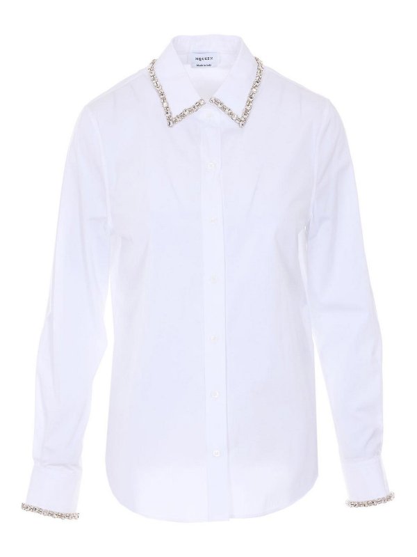 ALEXANDER MCQUEEN: Hemden - Hemd - Weiß