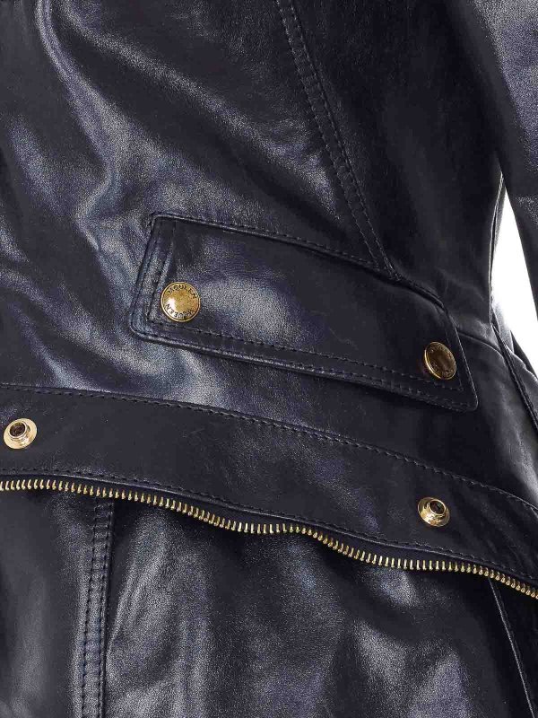 Kickback Leather Jacket shop online: ALEXANDER MCQUEEN