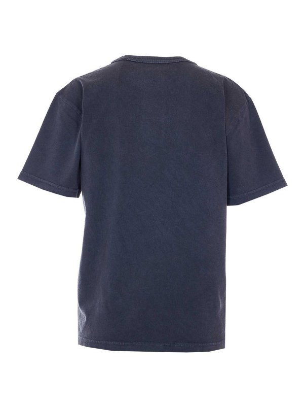 ALEXANDER WANG: t-shirts online - Strass Logo T-Shirt