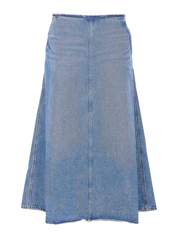 ALEXANDER WANG: Knielange und Midi Röcke - Midirock - Blau