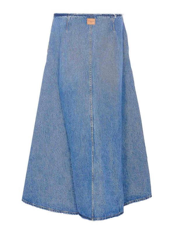 ALEXANDER WANG: Knielange und Midi Röcke online - Midirock - Blau