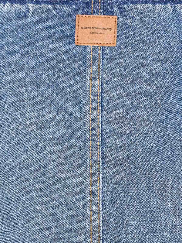 The Best Shops ALEXANDER WANG: Knielange und Midi Röcke - Midirock - Blau