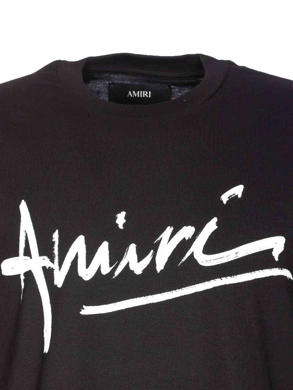 Tシャツ - 黒 shop online: AMIRI