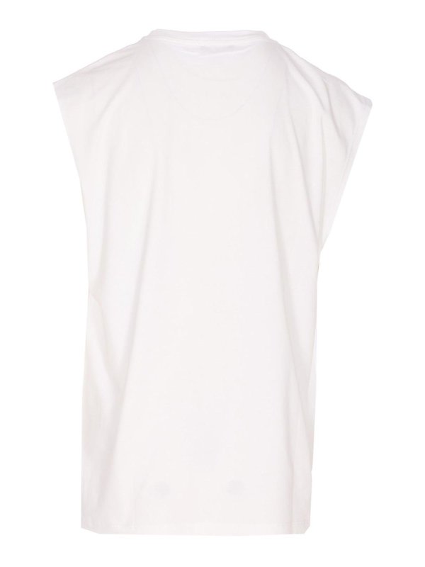 Balmain: Tops und Tank Tops online - Top - Weiß