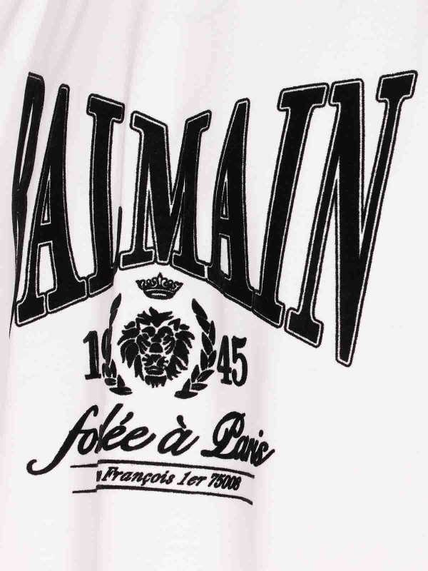 The Best Shops Balmain: Tops und Tank Tops - Top - Weiß