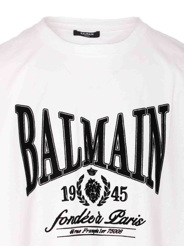Top - Weiß shop online: Balmain