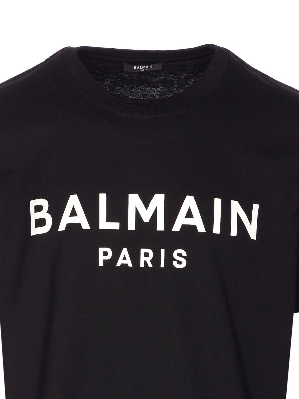 Camiseta - Negro Replica 
online: Balmain