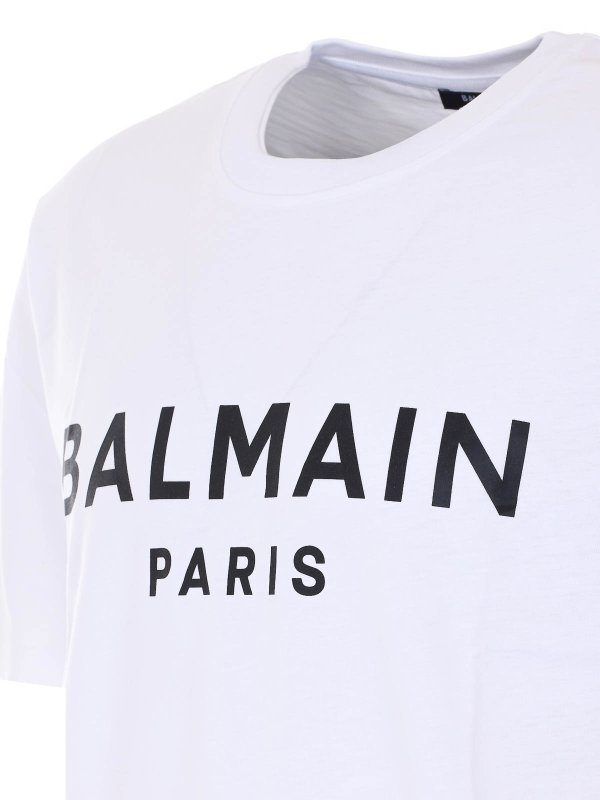 The Best Shops Balmain: Camisetas - Camiseta - Blanco