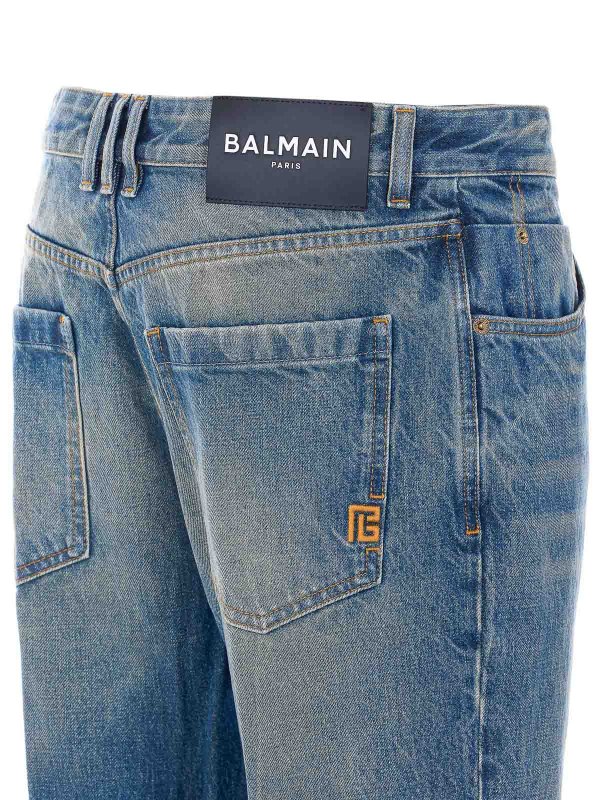 The Best Shops Balmain: straight leg jeans - Jeans