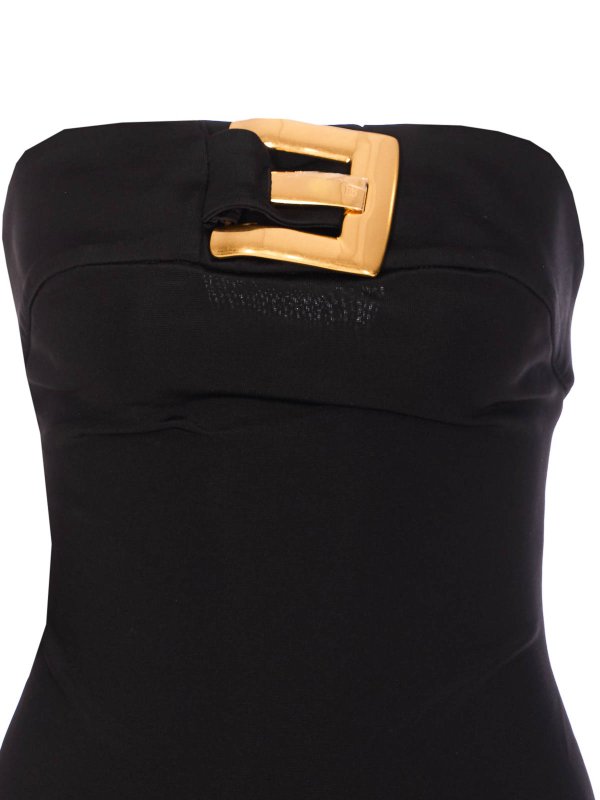 Maxikleid - Schwarz shop online: Balmain