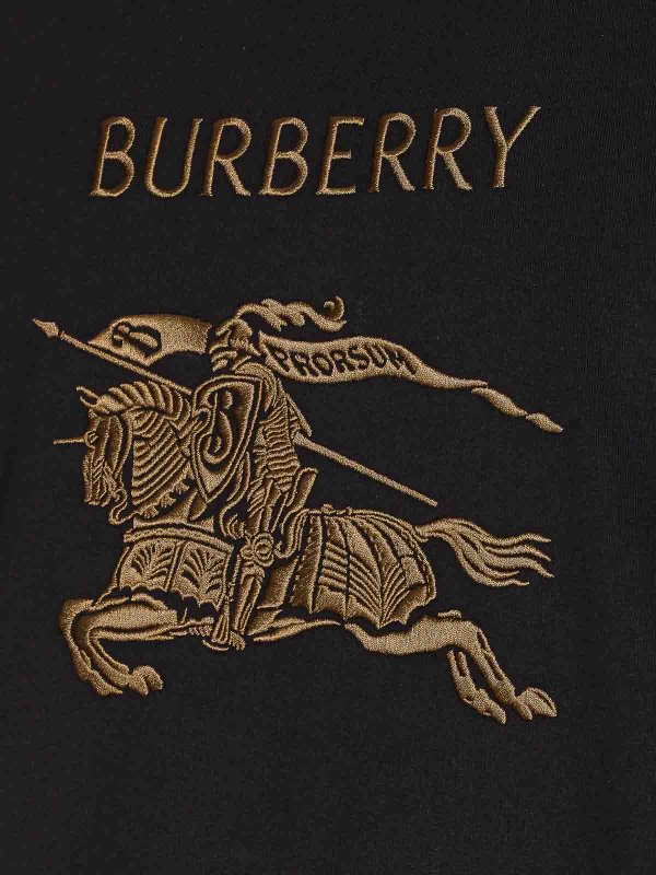 The Best Shops BURBERRY: t-shirt - T-shirt  nera