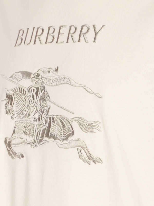 The Best Shops BURBERRY: t-shirt - T-shirt  bianca