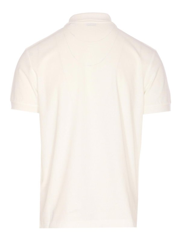 BURBERRY: polo shirts online - White Polo