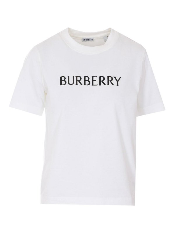 BURBERRY: t-shirt - T-shirt  bianca