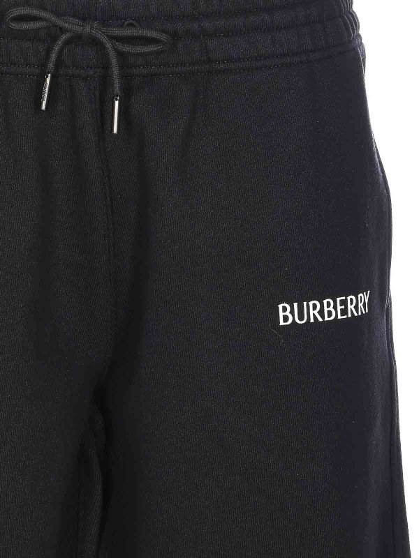 BURBERRY: スウェットパンツ online - トラックスーツ ボトムス - 黒