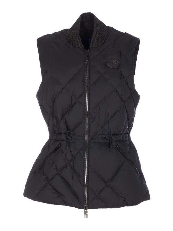BURBERRY: vests - Black Devonside Vest