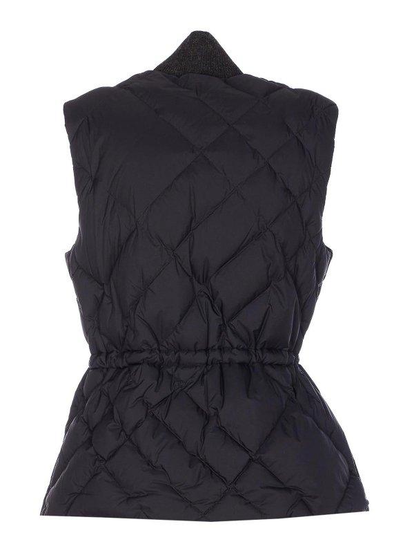 BURBERRY: vests online - Black Devonside Vest