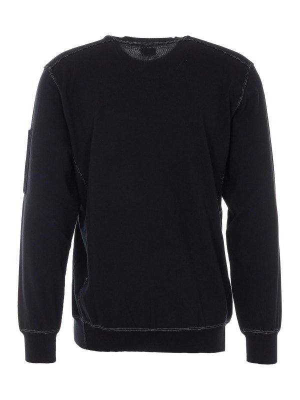 C.P. COMPANY: crew necks online - Logo Sweater