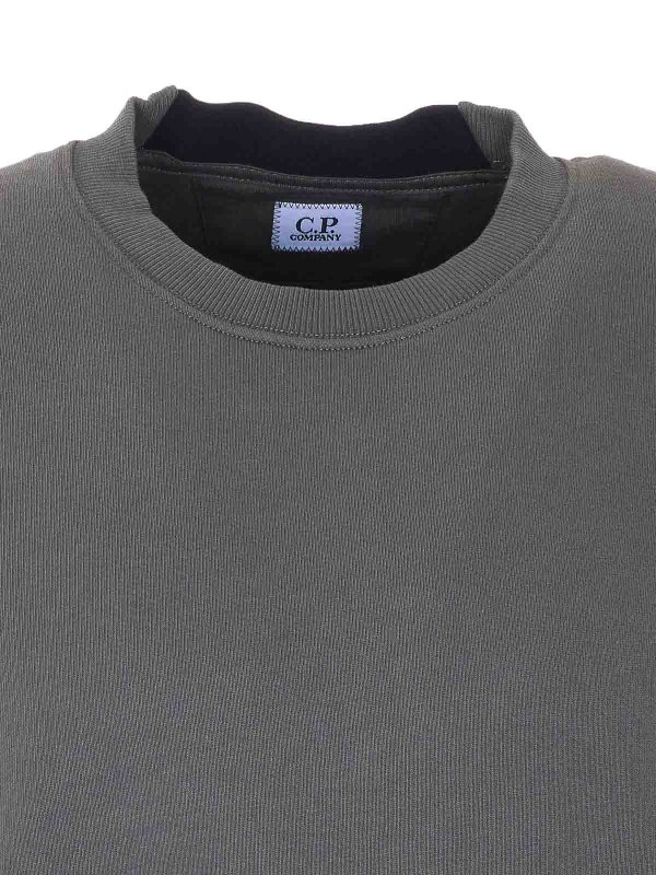 スウェットシャツ/セーター - グレー shop online: C.P. COMPANY