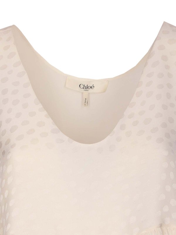 Top - Blanc shop online: CHLOE