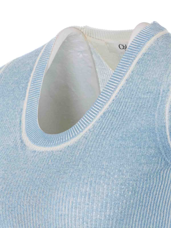 Camiseta - Azul Replica 
online: CHLOE