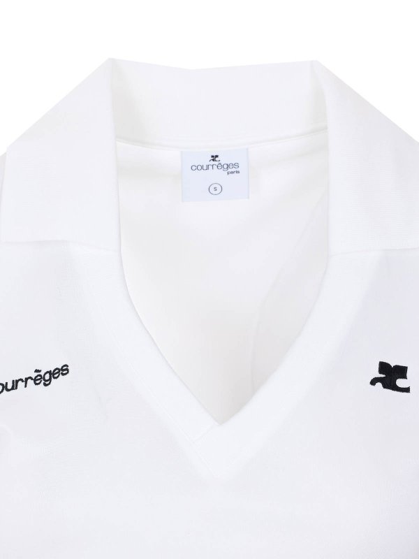 トップ/タンクトップ - 白 shop online: Courreges