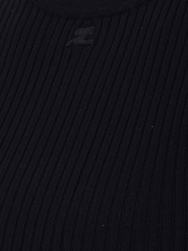 The Best Shops Courreges: Tops y camisetas sin mangas - Top - Negro
