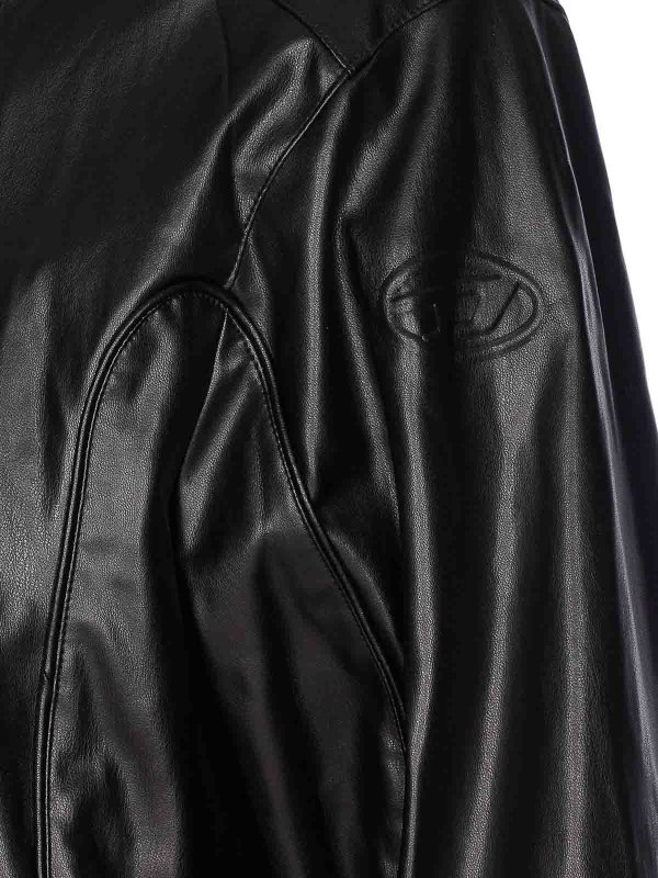 The Best Shops DIESEL: カジュアルジャケット - カジュアルジャケット - 黒