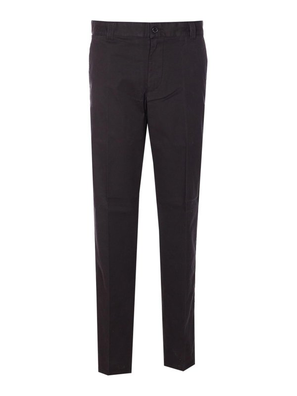 DIESEL: カジュアルトラウザー - カジュアルパンツ - 黒