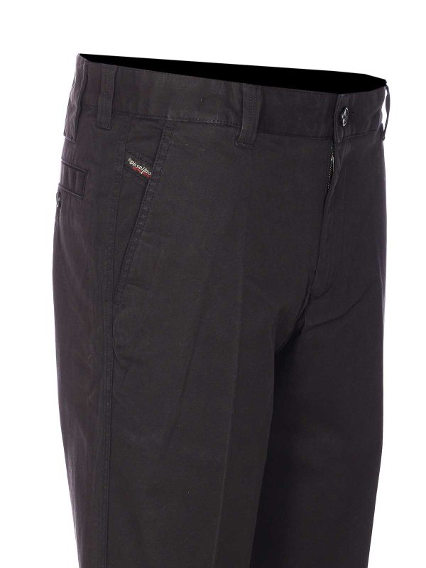 The Best Shops DIESEL: カジュアルトラウザー - カジュアルパンツ - 黒