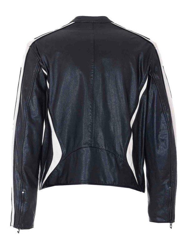 DIESEL: レザージャケット online - レザージャケット - 黒