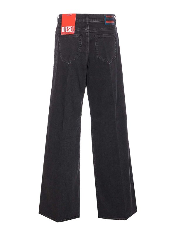 DIESEL: ストレートジーンズ online - ストレートジーンズ - 黒