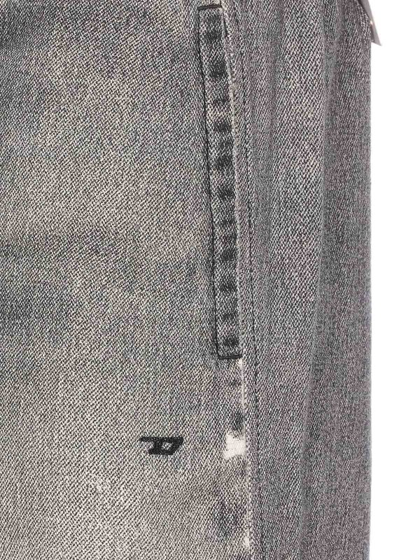 The Best Shops DIESEL: Jeans Rectos - Vaqueros Rectos - Gris