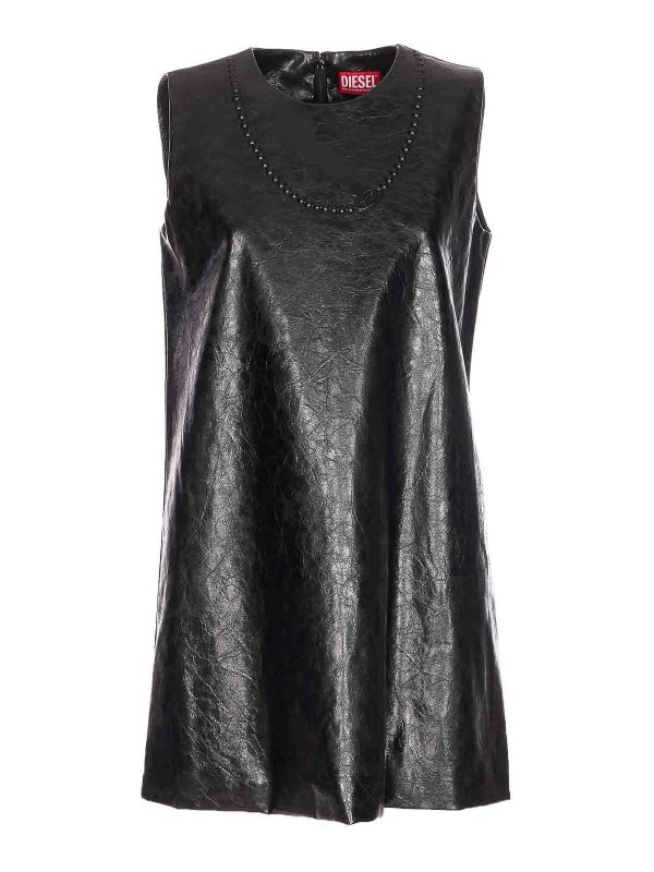 DIESEL: ニーレングスドレス - 膝丈ドレス - 黒