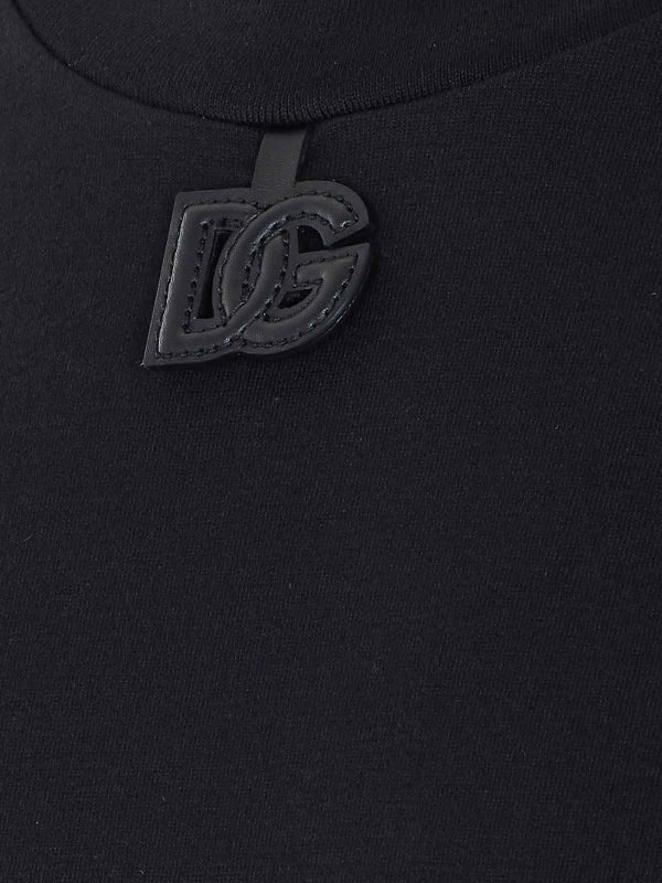 The Best Shops DOLCE & GABBANA: t-shirts - Patch Logo T-Shirt