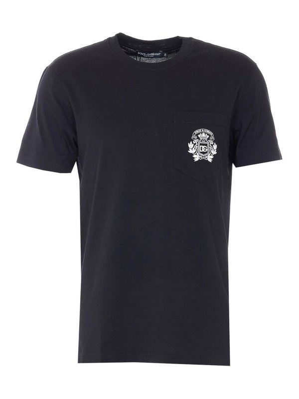 DOLCE & GABBANA: t-shirt - T-shirt  con logo