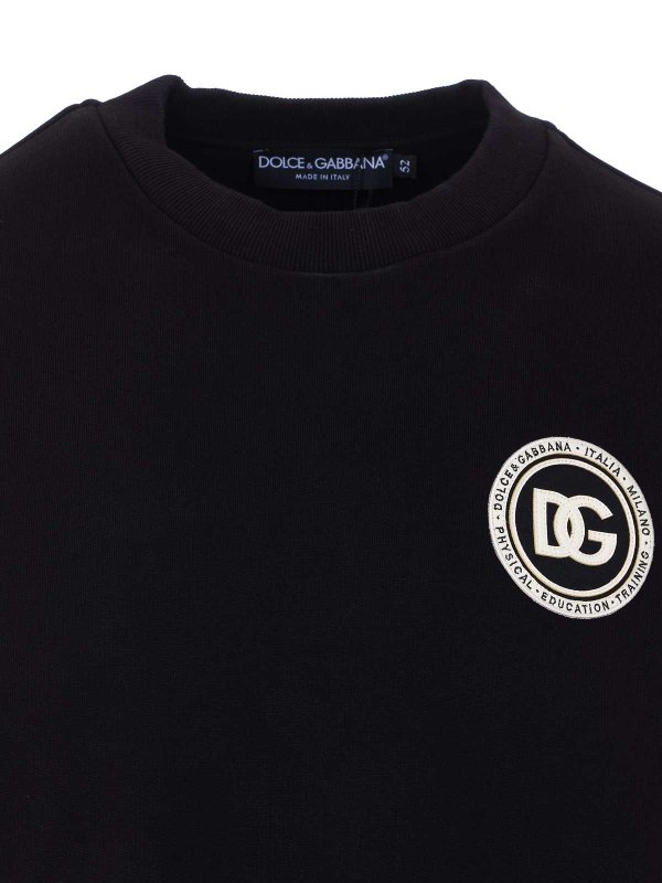 Felpa Nera Replica 
online: DOLCE & GABBANA