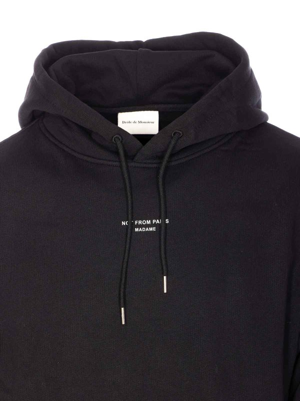 スウェットシャツ/セーター - 黒 Replica 
online: DRÔLE DE MONSIEUR