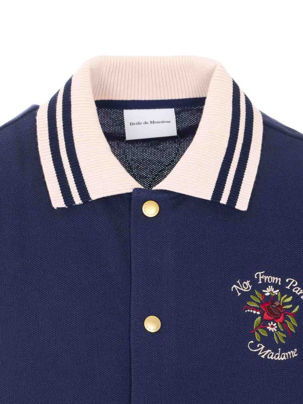 ポロシャツ - ブルー Replica 
online: DRÔLE DE MONSIEUR