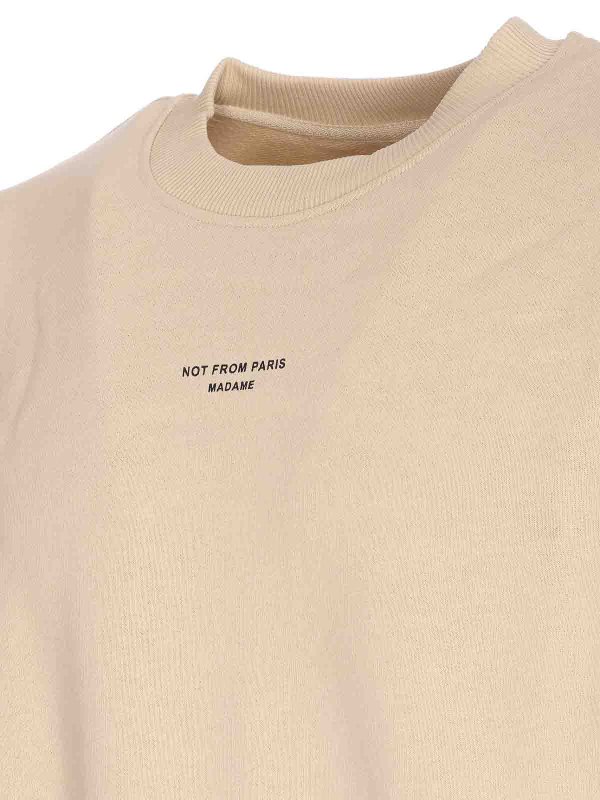 The Best Shops DRÔLE DE MONSIEUR: スウェット＆セーター - スウェットシャツ/セーター - ベージュ