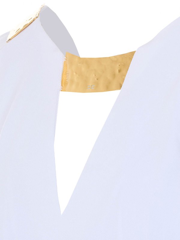 The Best Shops ELISABETTA FRANCHI: ショートドレス - ショートドレス - 白