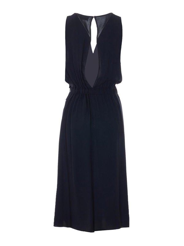 ELISABETTA FRANCHI: ニーレングスドレス online - 膝丈ドレス - 黒