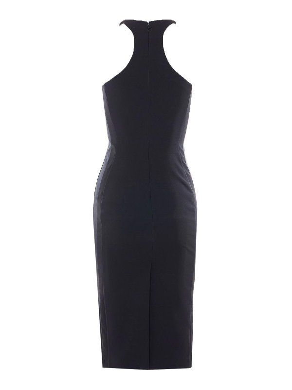 ELISABETTA FRANCHI: ニーレングスドレス online - 膝丈ドレス - 黒